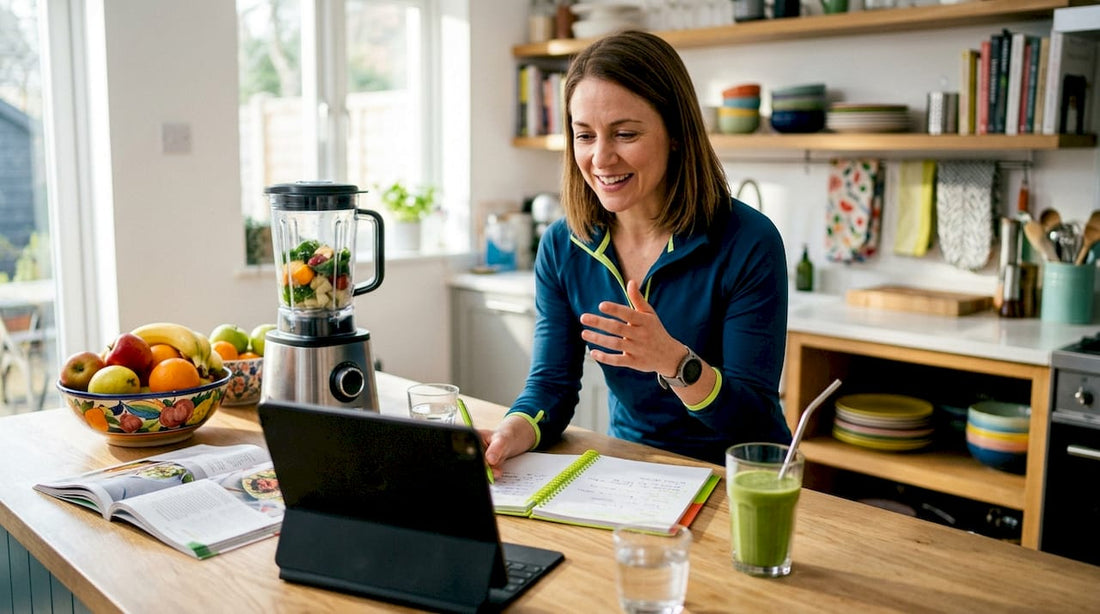 Metabolic health coach consulting client online